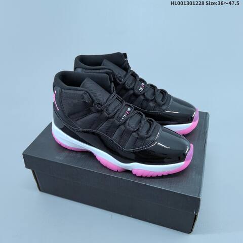 Jordan Air Jordan 11 Retro Black Pink White EU 36-47 5 Basketball - Unisex (BS-67223)
