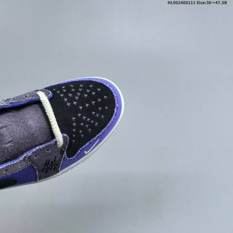 Jordan Air Jordan 1 Low OG Zion Williamson Regency Purple Dark Raisin Black 36-47 5 Basketball - Unisex (BS-67012)