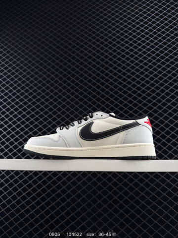 Jordan Air Jordan 1 Low OG SP Off White Black Red Sail EU 36-45 Sneaker - Unisex BS-80967