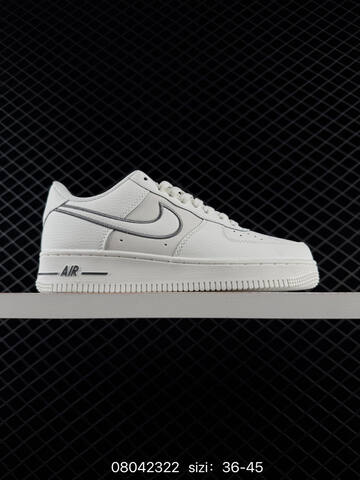 Nike Air Force 1 Low Off White Grey EU 36-45 Lifestyle - Unisex (BS-69951)