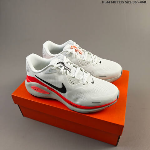 Nike Air Zoom Structure 26 White Black EU 36-46 Running Shoe - Unisex (BS-63710)