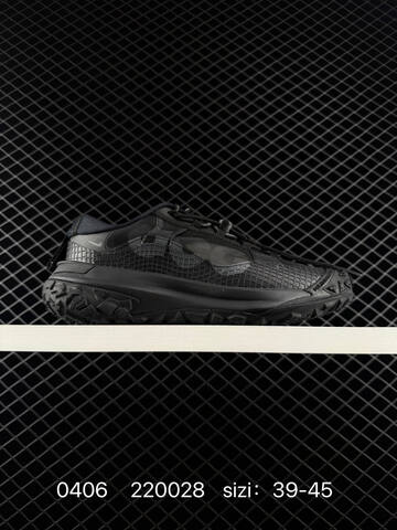 Nike ACG Mountain Fly 2 Low Multiple Colorways Light Grey Dark Grey Orange Triple Black Light Grey Khaki Black EU 39-45 Trail - Unisex (BS-72271)