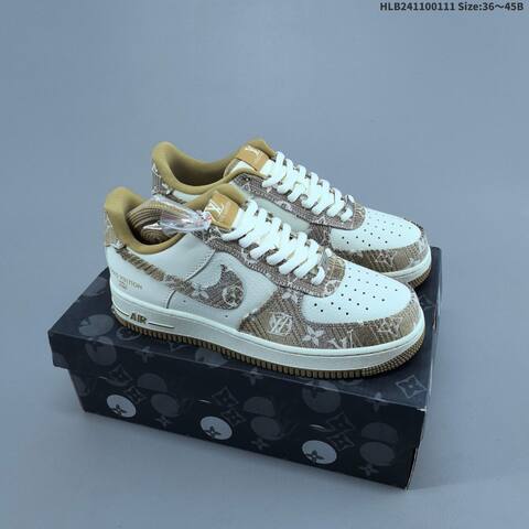 Nike Air Force 1 07 LV8 Dark Grey Off White EU 36-45 Sneaker - Unisex BS-62057