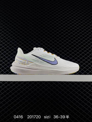 Nike Air Zoom Winflo 9 Multiple Colorways White Mint Cream White Lilac Yellow Dark Grey Copper White Black Gold Purple EU 36-45 With Half Sizes Running - Unisex BS-72070