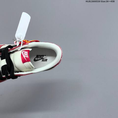 Nike Air Jordan 1 White Red Black 36 45 Lifestyle - Unisex (BS-65845)