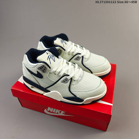 Nike Air Flight 89 White Navy Cream EU 36-45 Basketball - Unisex (BS-63287)