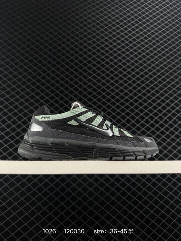 Nike P-6000 Black Anthracite Light Mint Silver EU 36-45 Running - Unisex (BS-74568)