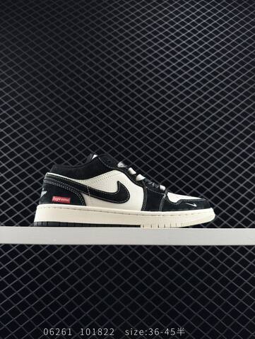 Nike Air Jordan 1 Low Black White EU 36-45 Sneaker - Unisex BS-81146