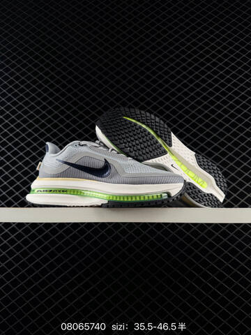 Nike Air Zoom Pegasus Premium Grey White Neon Green Black EU 35 5-46 5 Running - Unisex (BS-69924)