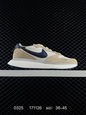Nike Phoenix Waffle Black Grey Purple White EU 36-45 Lifestyle - Unisex (BS-72454)