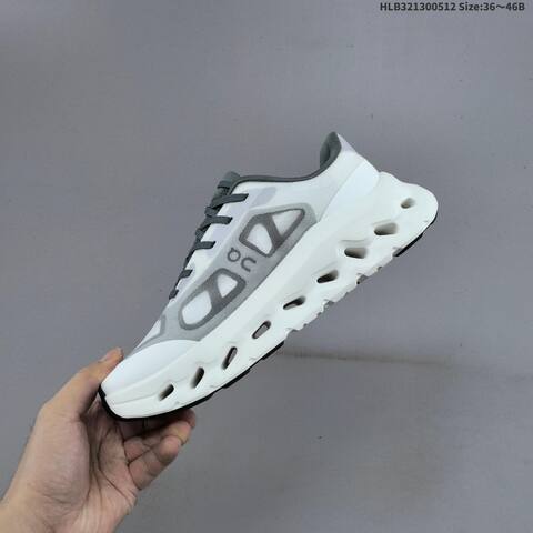 On Running Cloudtilt Remix White Grey Dark Green EU 36-46 Running Shoe Running Sneakers - Unisex (BS-69559)