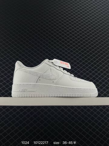 Nike Air Force 1 Low White Black White Burgundy White Blue All White EU 36-45 Lifestyle - Unisex (BS-74608)