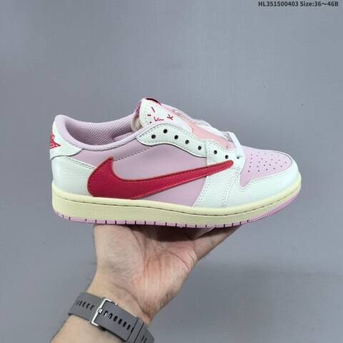 Travis Scott x Air Jordan 1 Low AIR JORDAN 1 Aj1 Lifestyle BS-66339