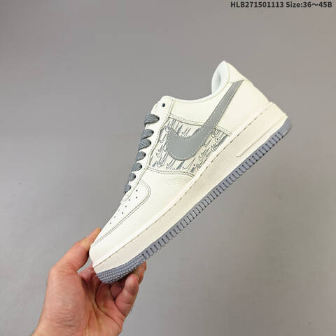 Nike Air Force 1 07 HH7518 070 Off White Grey EU 36 45 Sneaker EU 36-45 - Unisex (BS-63788)