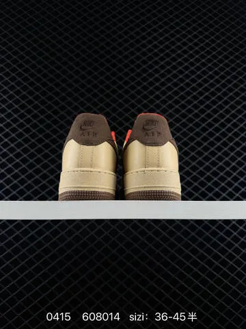 Nike Air Force 1 07 Low Beige Brown Red EU 36-45 Lifestyle - Unisex BS-72098