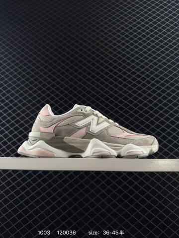 New Balance 9060 Grey Off White Pink EU 36-45 Sneaker Unisex BS-82755