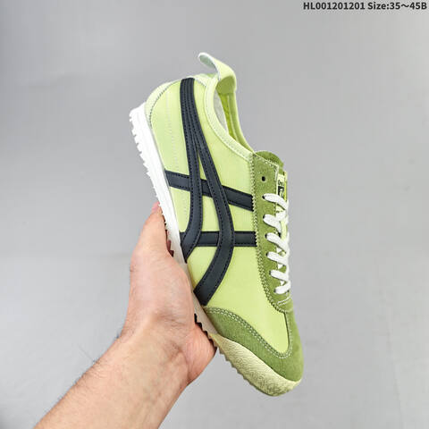 Onitsuka Tiger Mexico 66 Lime Green Black EU 35-45 Sneaker Casual Sneakers - Unisex (BS-69198)