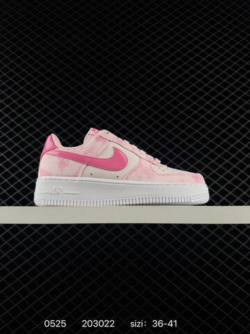 Nike Air Force 1 07 Low Light Pink Hot Pink White EU 36-41 Lifestyle - Unisex (BS-71227)