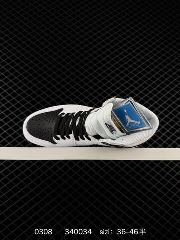Jordan Union LA x Fragment Design x Air Jordan 1 Retro High OG White Black EU 36-46 Sneaker - Unisex BS-79689
