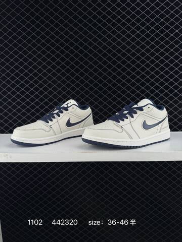 Nike Air Force 1 07 LV8 White Navy 36-46 5 Lifestyle - Unisex (BS-74413)