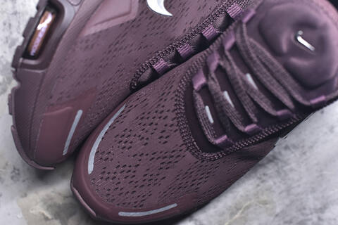 Nike Air Max 270 Premium IO9883-500 Plum Metallic Silver Dark Brown Running Shoe BS-59819