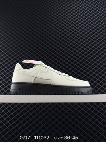 Nike Air Force 1 Low White Black EU 36-45 Lifestyle - Unisex (BS-81051)