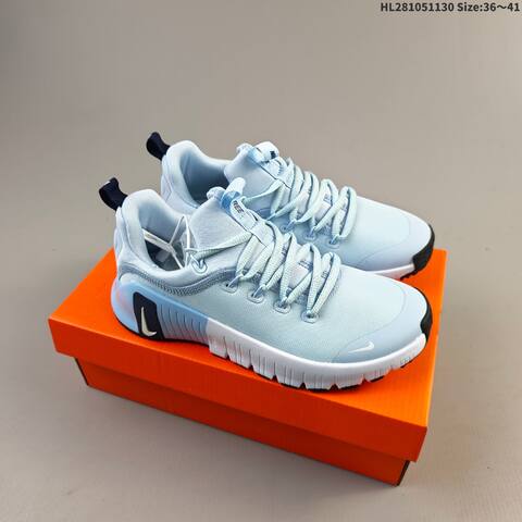 Nike Free Metcon 6 Light Blue White Dark Green Peach EU 36-41 Training Shoe - Unisex BS-62929