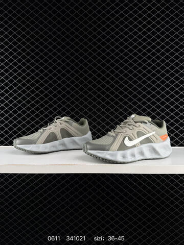 Nike Metro Tek Olive Green White Orange Grey EU 36-45 Training - Unisex (BS-70835)