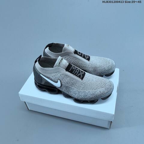 Nike Air VaporMax Flyknit 2 AJ6599-003 Grey Black White Dark Blue EU 36-45 Running Shoe - Unisex (BS-60757)