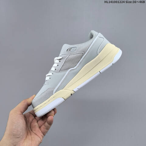 Jordan Flight Court Grey White Beige EU 36-46 Casual - Unisex (BS-62471)