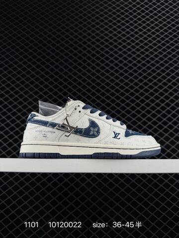 Nike SB Dunk Low White Navy White Brown White Green White Black EU 36-45 Skate - Unisex (BS-74430)
