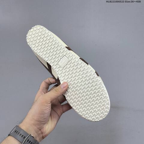 Onitsuka Tiger Mexico 66 Cream Dark Brown White EU 36-45 Sneaker Casual Sneakers - Unisex (BS-68803)