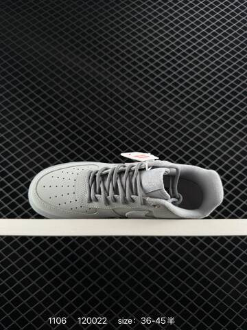 Nike Air Force 1 07 Light Grey White EU 36-45 Lifestyle - Unisex (BS-74345)