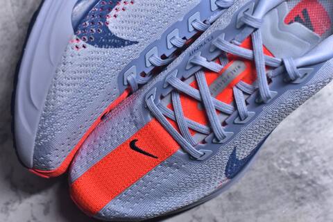 Nike REACTX PEGASUS Plus Light Grey Navy Blue Bright Red White Running Shoe BS-59554