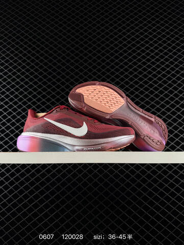 Nike Zoom Pegasus 42 Burgundy White Silver Purple Pink EU 36-45 Running - Unisex (BS-70924)