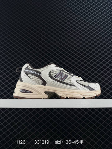 New Balance MR530 Off White Dark Brown Beige EU 36-45 Sneaker - Unisex (BS-82553)