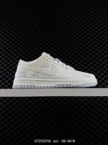 Nike SB Dunk Low Off White Light Grey EU 36-46 Skate - Unisex BS-70093