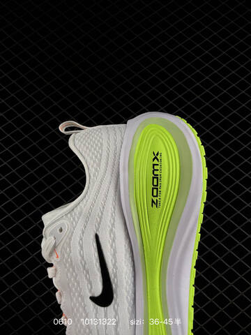 Nike Vomero Plus ReactX Air Zoom White Neon Green Black Orange EU 36-45 Running - Unisex (BS-70849)
