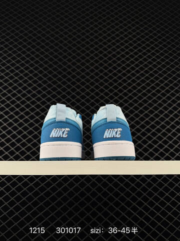 Nike Court Borough Low Light Blue White EU 36-45 Casual - Unisex (BS-73692)