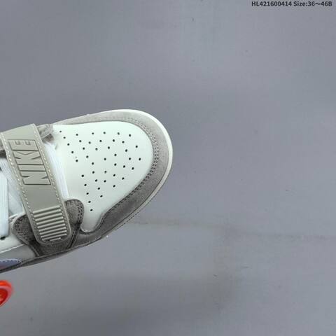 Nike Air Jordan Legacy 312 Low White Grey Light Blue 36 46B Basketball - Women's (BS-66188)