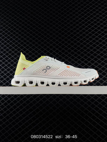 On Running Cloud 6 Coast Black Grey White Red EU 36-45 Running Shoe Running Sneakers - Unisex (BS-84943)