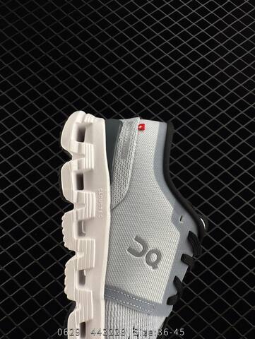 On Cloud X 4 Light Grey White Black EU 36-45 Running Shoe Running Sneakers - Unisex (BS-85542)