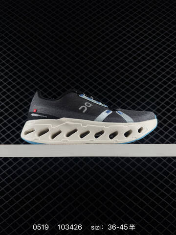 On Cloudsurfer Cloudtec Phase Black Pink Cream Blue EU 36-45 Running Shoe Running Sneakers - Unisex BS-85271