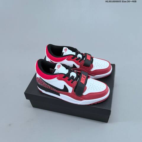 Jordan Air Jordan Legacy 312 Low Chicago Red White Black 36-46 Basketball - Unisex (BS-65805)