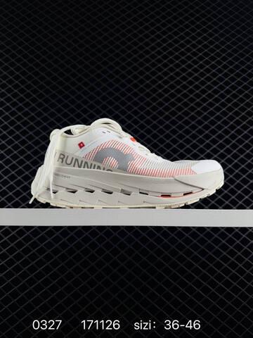 On Cloudultra 3 White Gray EU 36-46 Trail Shoe Trail Running Sneakers - Unisex (BS-85382)