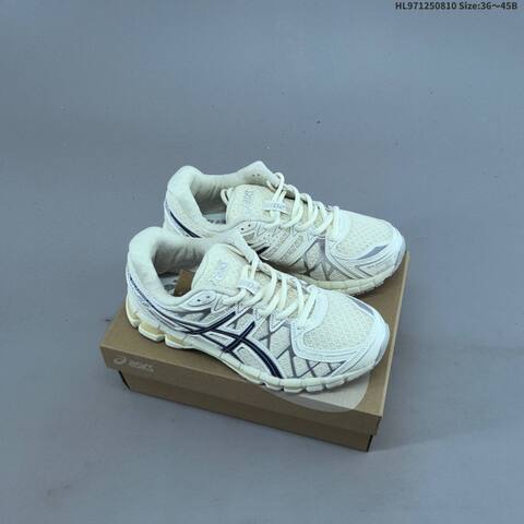 ASICS GEL-KAYANO 20 White Green Silver Red EU 36-45 Running Shoe Running Sneakers - Unisex (BS-68760)
