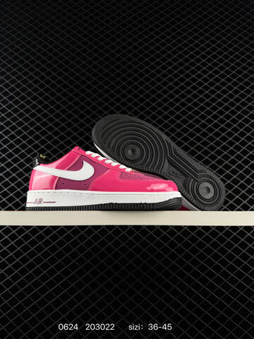 Nike Air Force 1 07 Low Hot Pink Purple White Black EU 36-45 Sneaker - Unisex BS-70611