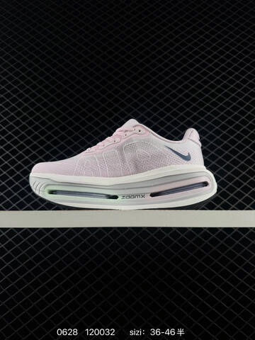 Nike VOMERO PREMIUM ReactX Air Zoom Light Pink White Dark Blue EU 36-46 Running Shoe - Unisex (BS-70540)
