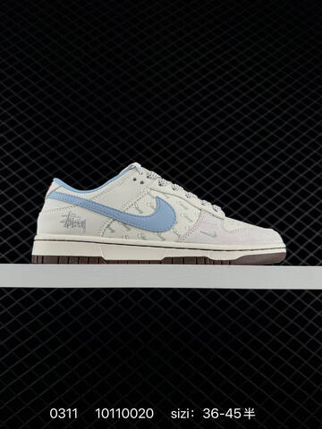 Nike Dunk Low White Blue EU 36-45 Lifestyle - Unisex (BS-72701)