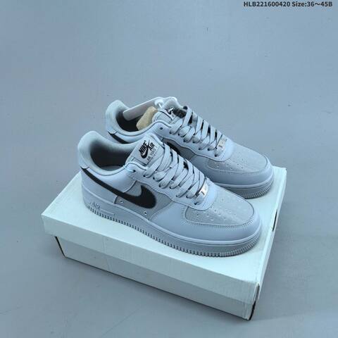 Nike Air Force 1 07 Light Purple Dark Purple Silver EU 36-45 Sneaker - Unisex (BS-60621)